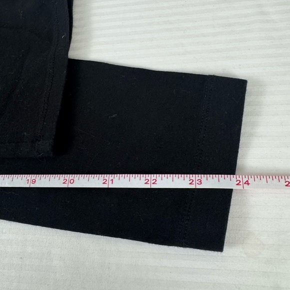 Loft bundle set of two black leggings one cropped one regular length size med - Picture 6 of 9